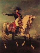 Natoire, Charles Joseph Horseman likeness of Napoleon I oil painting artist